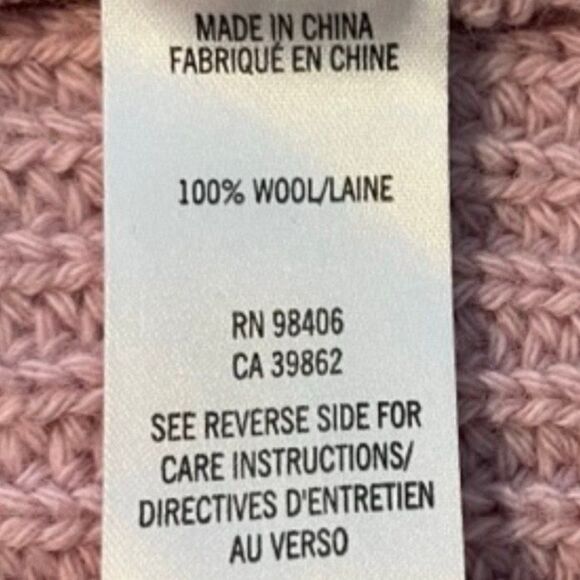 Theory Loryelle Turtleneck Sweater Naven Dust Pink Wool Knit XS - Picture 7 of 10